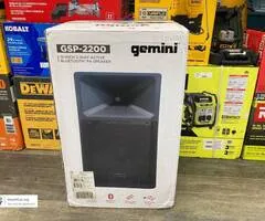 Gemini GSP-2200 Pro 15" 2200 Watt Portable Bluetooth Media PA Speaker