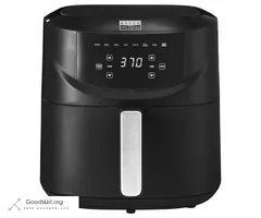 Bella Pro 8-qt Digital Air fryer with divided baskets-NEW
